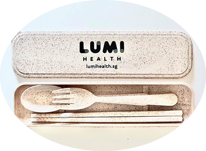 Lumi Health cutlery